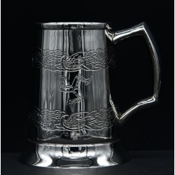 3 LEGS NICKEL TANKARD - MG 318